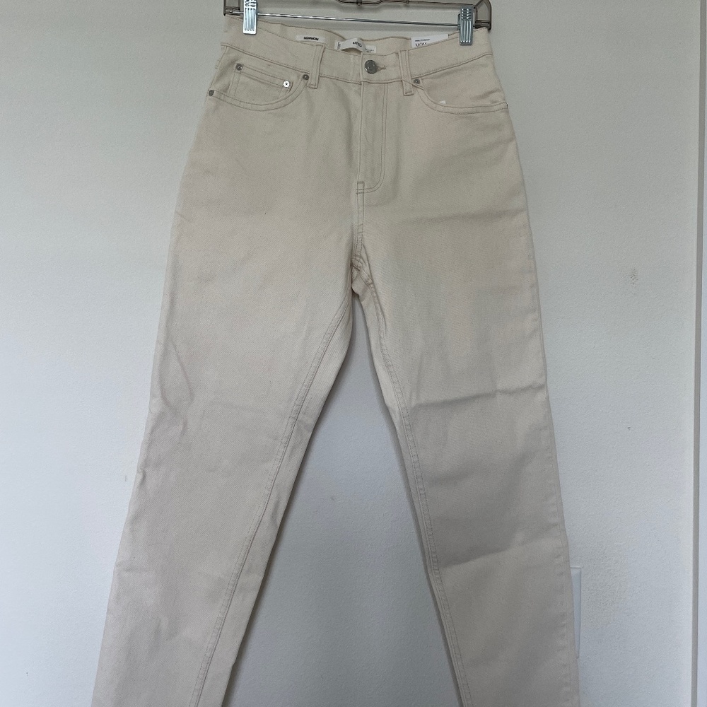 Mango beige jeans